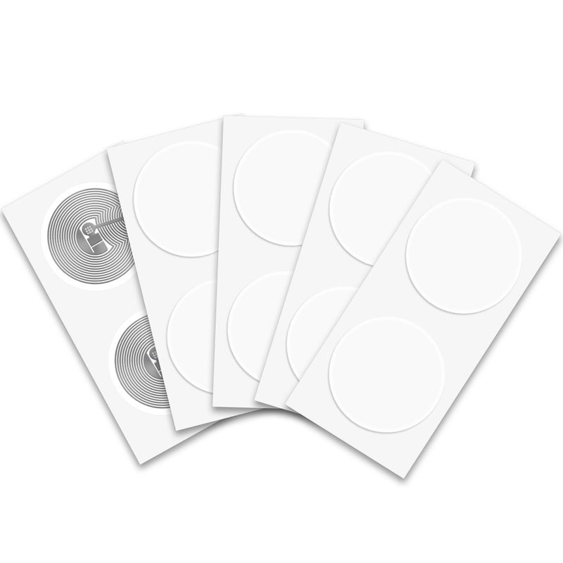 Timeskey NFC 55pcs NTAG216 NFC Tags 216 NFC Stickers NFC216 NFC Tags Stickers Programmable NFC Sticker NFC Tag 888 Bytes Compatible with All NFC Enabled Smartphones and Devices - Image 1